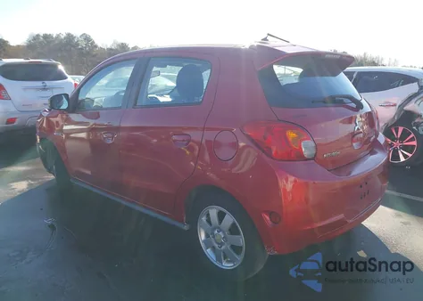2015 Mitsubishi Mirage Es z USA, uszkodzony, nr VIN ML32A4HJ7FH056895